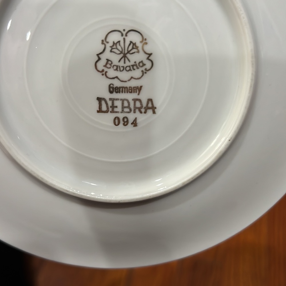 Vintage Bavaria, Debra Germany dessert plate - Picture 4 of 4